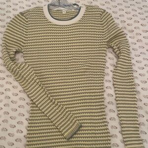 Veronica Beard Blue and Yellow Sweater